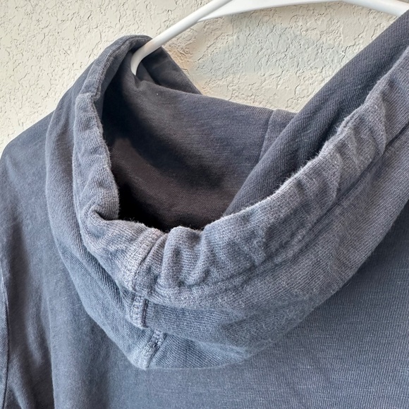 Men’s Marine Layer Navy Blue 100% Cotton Lightweight Hoodie Sweatshirt - Size S - Picture 6 of 6